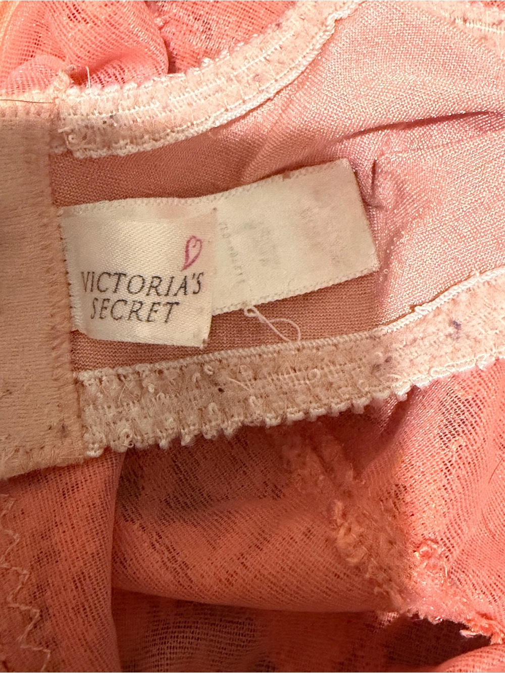 Lace Underwire Bra in Coral Orange - Victoria’s Secret - Picture 3 of 3